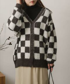 SENSE OF PLACE by URBAN RESEARCH / センスオブプレイス バイ アーバンリサーチ カーディガン・ボレロ | ブロックチェックカーディガン