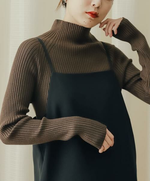 SENSE OF PLACE by URBAN RESEARCH / センスオブプレイス バイ アーバンリサーチ ニット・セーター | ストレッチリブハイネックセーター | 詳細1