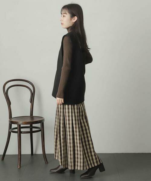 SENSE OF PLACE by URBAN RESEARCH / センスオブプレイス バイ アーバンリサーチ ベスト | ウールライクジャージVネックジレ | 詳細20