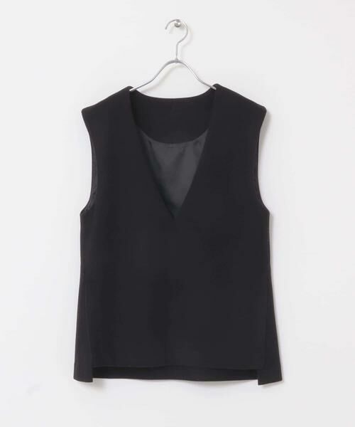 SENSE OF PLACE by URBAN RESEARCH / センスオブプレイス バイ アーバンリサーチ ベスト | ウールライクジャージVネックジレ | 詳細23