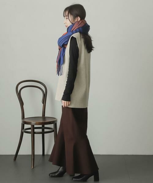 SENSE OF PLACE by URBAN RESEARCH / センスオブプレイス バイ アーバンリサーチ ベスト | ウールライクジャージVネックジレ | 詳細28