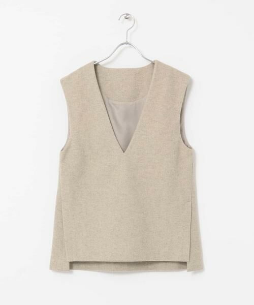 SENSE OF PLACE by URBAN RESEARCH / センスオブプレイス バイ アーバンリサーチ ベスト | ウールライクジャージVネックジレ | 詳細29