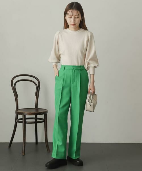 SENSE OF PLACE by URBAN RESEARCH / センスオブプレイス バイ アーバンリサーチ その他パンツ | ウールライクワイドストレートパンツ | 詳細3
