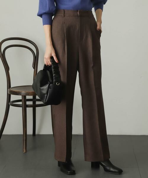 SENSE OF PLACE by URBAN RESEARCH / センスオブプレイス バイ アーバンリサーチ その他パンツ | ウールライクワイドストレートパンツ | 詳細6