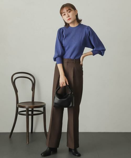 SENSE OF PLACE by URBAN RESEARCH / センスオブプレイス バイ アーバンリサーチ その他パンツ | ウールライクワイドストレートパンツ | 詳細8
