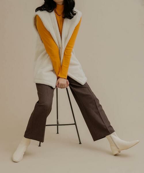 SENSE OF PLACE by URBAN RESEARCH / センスオブプレイス バイ アーバンリサーチ その他パンツ | ウールライクワイドストレートパンツ | 詳細9