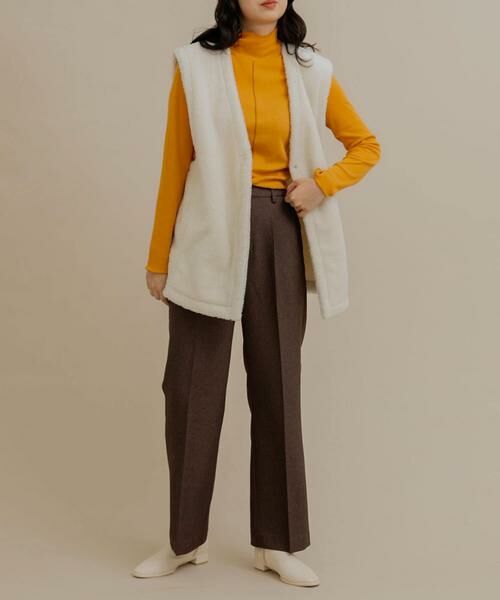 SENSE OF PLACE by URBAN RESEARCH / センスオブプレイス バイ アーバンリサーチ その他パンツ | ウールライクワイドストレートパンツ | 詳細10