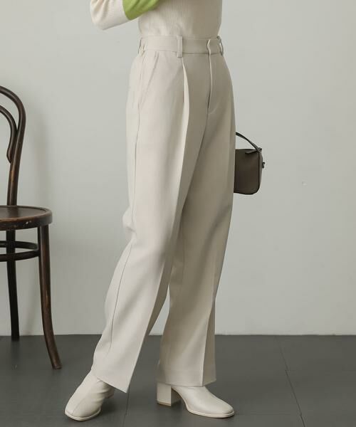 SENSE OF PLACE by URBAN RESEARCH / センスオブプレイス バイ アーバンリサーチ その他パンツ | ウールライクワイドストレートパンツ | 詳細16