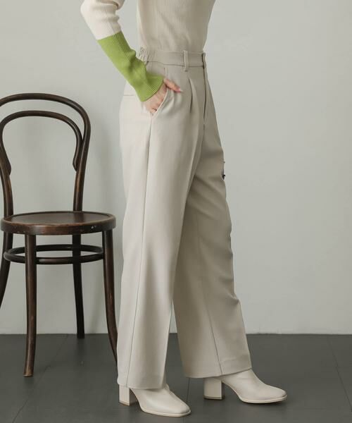 SENSE OF PLACE by URBAN RESEARCH / センスオブプレイス バイ アーバンリサーチ その他パンツ | ウールライクワイドストレートパンツ | 詳細17