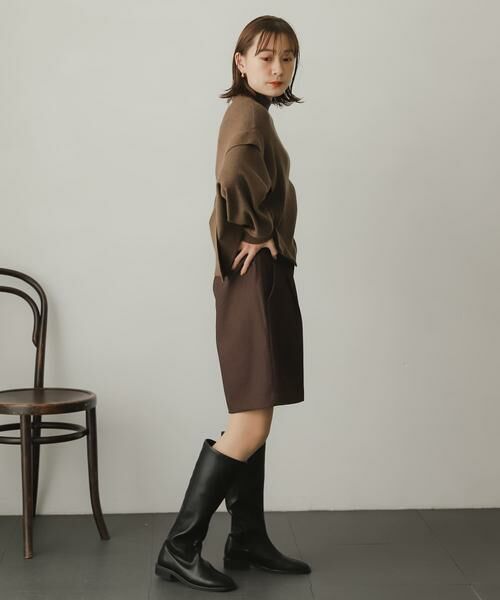 SENSE OF PLACE by URBAN RESEARCH / センスオブプレイス バイ アーバンリサーチ その他パンツ | ウールライクバミューダパンツ | 詳細8