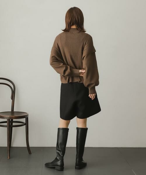 SENSE OF PLACE by URBAN RESEARCH / センスオブプレイス バイ アーバンリサーチ その他パンツ | ウールライクバミューダパンツ | 詳細16