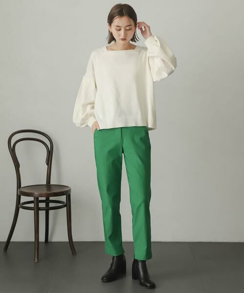 SENSE OF PLACE by URBAN RESEARCH / センスオブプレイス バイ アーバンリサーチ その他パンツ | 『Tallサイズあり』ウラキモウストレッチスリムテーパードパンツ | 詳細4