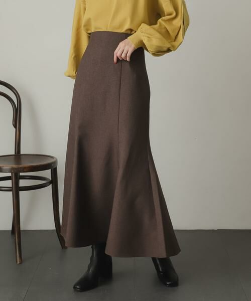 SENSE OF PLACE by URBAN RESEARCH / センスオブプレイス バイ アーバンリサーチ スカート | ウールライクマーメイドスカート | 詳細11