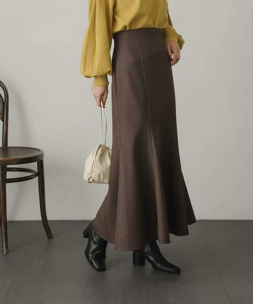 SENSE OF PLACE by URBAN RESEARCH / センスオブプレイス バイ アーバンリサーチ スカート | ウールライクマーメイドスカート | 詳細13
