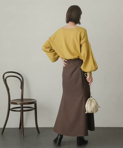 SENSE OF PLACE by URBAN RESEARCH / センスオブプレイス バイ アーバンリサーチ スカート | ウールライクマーメイドスカート | 詳細15