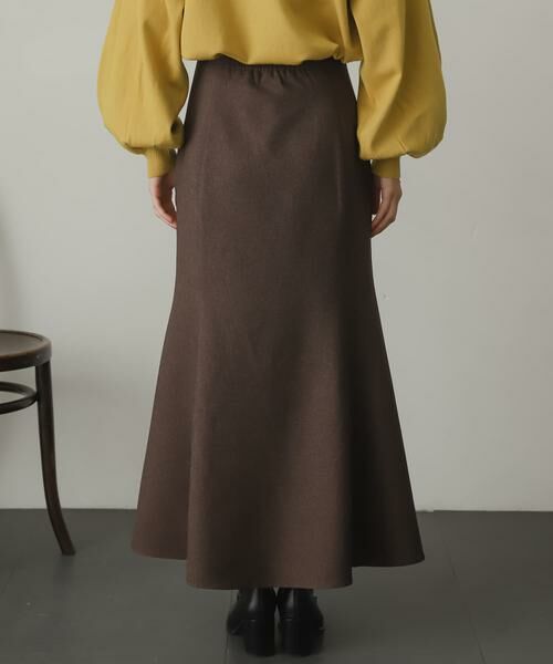 SENSE OF PLACE by URBAN RESEARCH / センスオブプレイス バイ アーバンリサーチ スカート | ウールライクマーメイドスカート | 詳細18