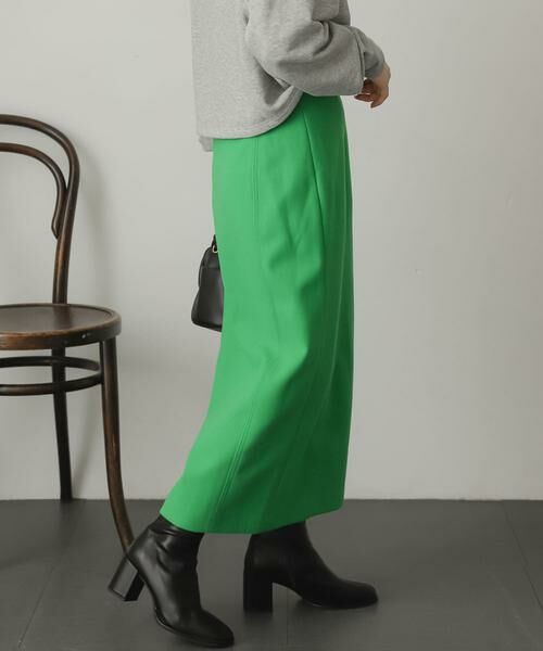 SENSE OF PLACE by URBAN RESEARCH / センスオブプレイス バイ アーバンリサーチ スカート | ウールライクジャージタイトスリットスカート | 詳細3