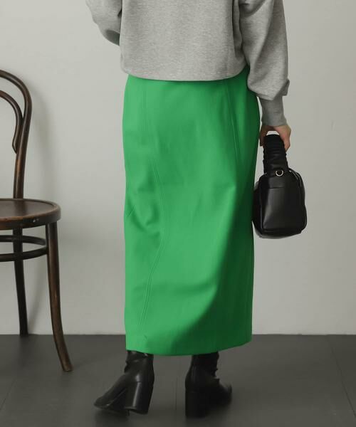 SENSE OF PLACE by URBAN RESEARCH / センスオブプレイス バイ アーバンリサーチ スカート | ウールライクジャージタイトスリットスカート | 詳細4