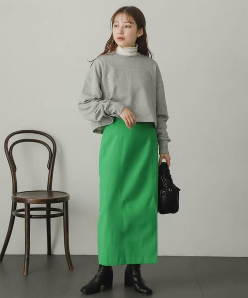 SENSE OF PLACE by URBAN RESEARCH / センスオブプレイス バイ アーバンリサーチ スカート | ウールライクジャージタイトスリットスカート | 詳細5