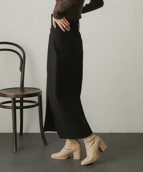 SENSE OF PLACE by URBAN RESEARCH / センスオブプレイス バイ アーバンリサーチ スカート | ウールライクジャージタイトスリットスカート | 詳細26