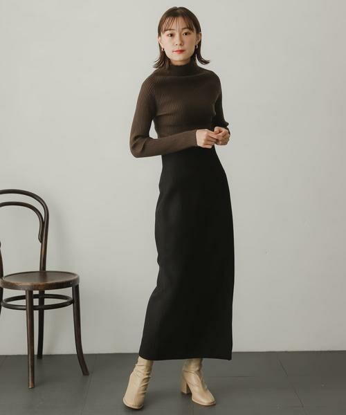 SENSE OF PLACE by URBAN RESEARCH / センスオブプレイス バイ アーバンリサーチ スカート | ウールライクジャージタイトスリットスカート | 詳細27