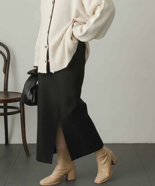 SENSE OF PLACE by URBAN RESEARCH / センスオブプレイス バイ アーバンリサーチ スカート | ウールライクジャージタイトスリットスカート | 詳細29