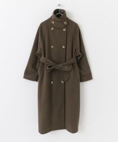 SENSE OF PLACE by URBAN RESEARCH / センスオブプレイス バイ アーバンリサーチ ステンカラーコート | ウールライク2WAYステンカラーロングコート