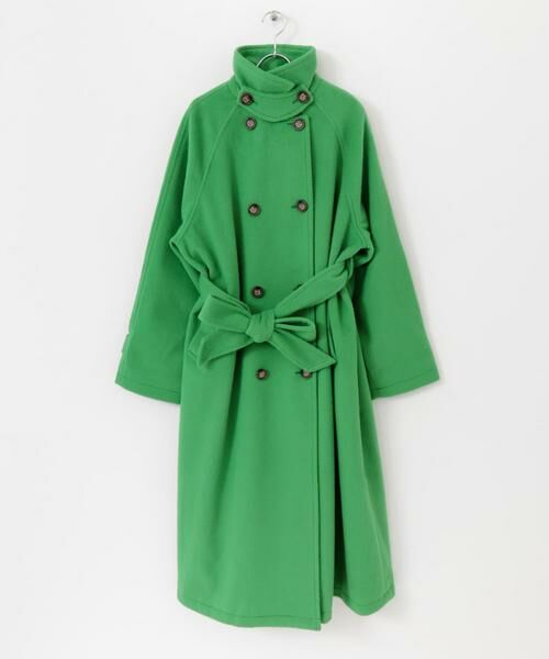 SENSE OF PLACE by URBAN RESEARCH / センスオブプレイス バイ アーバンリサーチ ステンカラーコート | ウールライク2WAYステンカラーロングコート | 詳細10