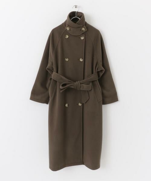 SENSE OF PLACE by URBAN RESEARCH / センスオブプレイス バイ アーバンリサーチ ステンカラーコート | ウールライク2WAYステンカラーロングコート | 詳細11