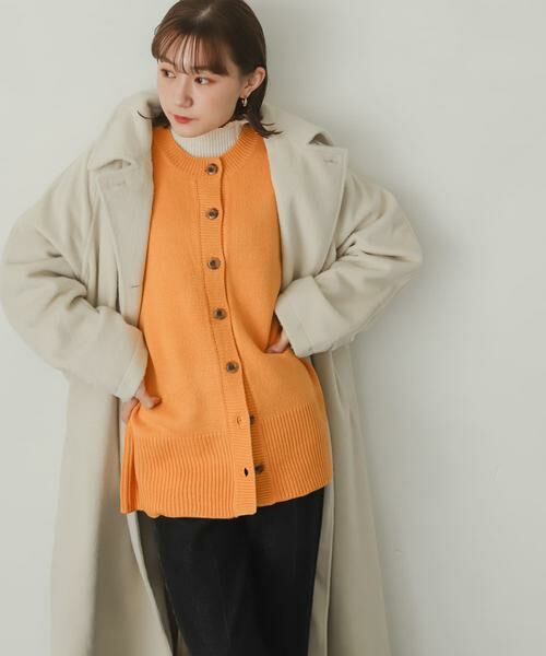 SENSE OF PLACE by URBAN RESEARCH / センスオブプレイス バイ アーバンリサーチ ステンカラーコート | ウールライク2WAYステンカラーロングコート | 詳細14