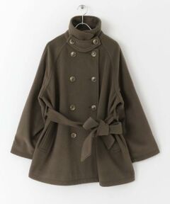 SENSE OF PLACE by URBAN RESEARCH / センスオブプレイス バイ アーバンリサーチ ステンカラーコート | ウールライク2WAYステンカラーミドルコート