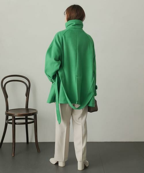 SENSE OF PLACE by URBAN RESEARCH / センスオブプレイス バイ アーバンリサーチ ステンカラーコート | ウールライク2WAYステンカラーミドルコート | 詳細6
