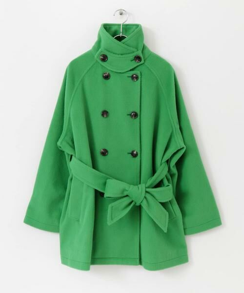 SENSE OF PLACE by URBAN RESEARCH / センスオブプレイス バイ アーバンリサーチ ステンカラーコート | ウールライク2WAYステンカラーミドルコート | 詳細8