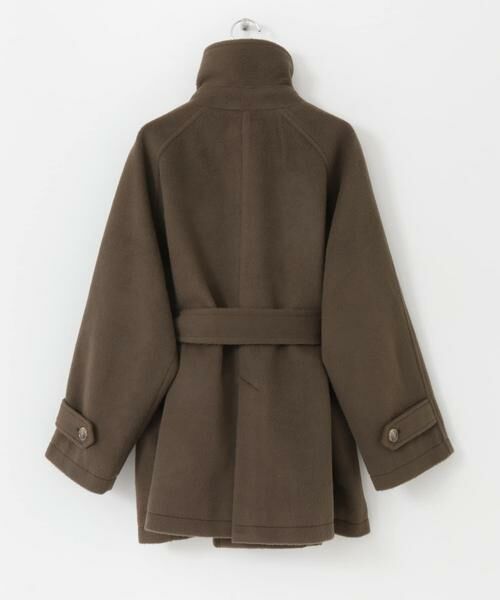 SENSE OF PLACE by URBAN RESEARCH / センスオブプレイス バイ アーバンリサーチ ステンカラーコート | ウールライク2WAYステンカラーミドルコート | 詳細22