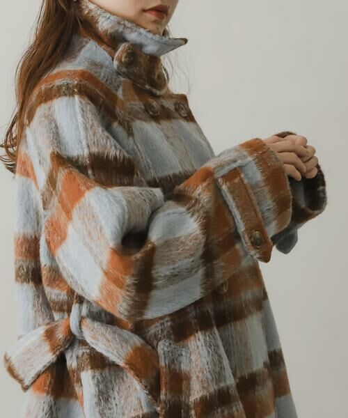 SENSE OF PLACE by URBAN RESEARCH / センスオブプレイス バイ アーバンリサーチ ステンカラーコート | ウールライク2WAYステンカラーミドルコート | 詳細27