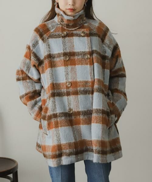 SENSE OF PLACE by URBAN RESEARCH / センスオブプレイス バイ アーバンリサーチ ステンカラーコート | ウールライク2WAYステンカラーミドルコート | 詳細29