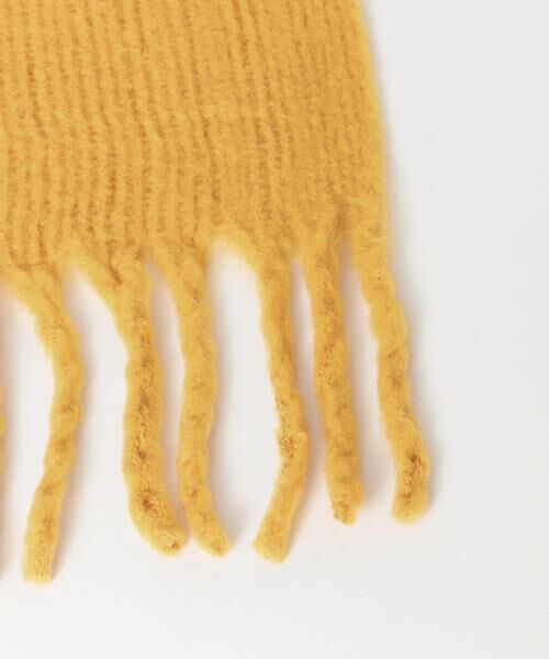 SENSE OF PLACE by URBAN RESEARCH / センスオブプレイス バイ アーバンリサーチ マフラー・ショール・スヌード・ストール | ビッグフリンジニットストール | 詳細4