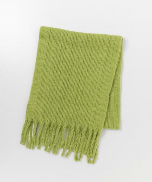 SENSE OF PLACE by URBAN RESEARCH / センスオブプレイス バイ アーバンリサーチ マフラー・ショール・スヌード・ストール | ビッグフリンジニットストール | 詳細7