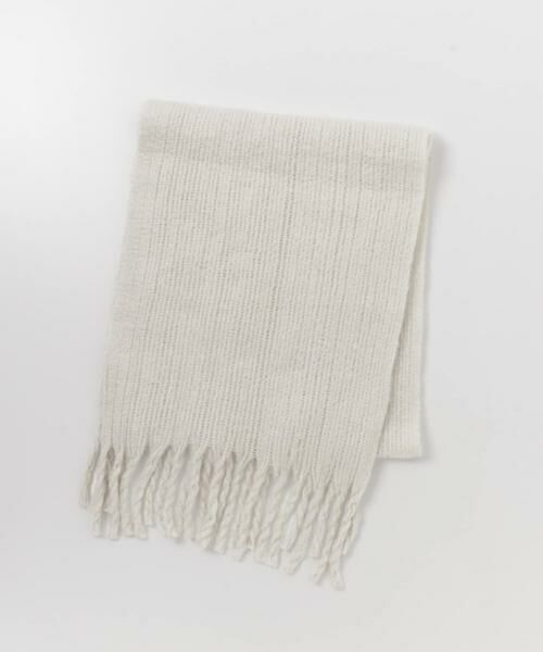 SENSE OF PLACE by URBAN RESEARCH / センスオブプレイス バイ アーバンリサーチ マフラー・ショール・スヌード・ストール | ビッグフリンジニットストール | 詳細9