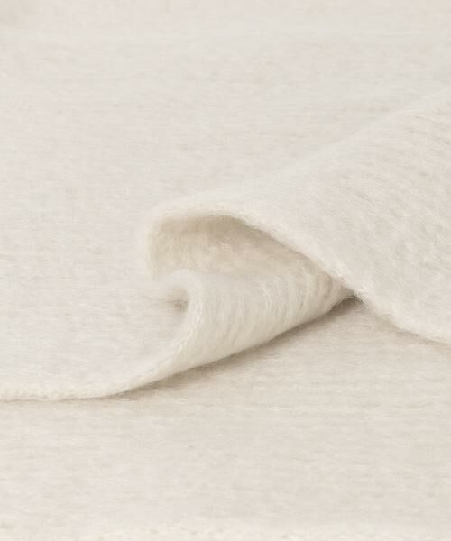 SENSE OF PLACE by URBAN RESEARCH / センスオブプレイス バイ アーバンリサーチ マフラー・ショール・スヌード・ストール | ビッグフリンジニットストール | 詳細10
