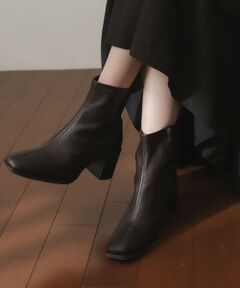 SENSE OF PLACE by URBAN RESEARCH / センスオブプレイス バイ アーバンリサーチ ブーツ（ショート丈） | スクエアトウセンターシームストレッチブーツ