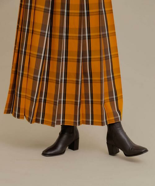 SENSE OF PLACE by URBAN RESEARCH / センスオブプレイス バイ アーバンリサーチ ブーツ（ショート丈） | スクエアトウセンターシームストレッチブーツ | 詳細5