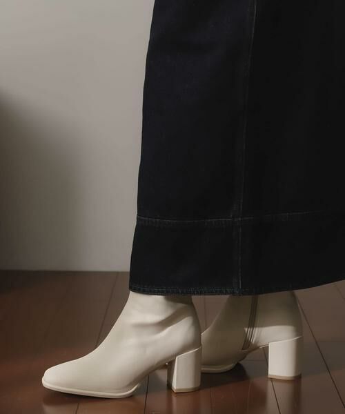 SENSE OF PLACE by URBAN RESEARCH / センスオブプレイス バイ アーバンリサーチ ブーツ（ショート丈） | スクエアトウセンターシームストレッチブーツ | 詳細2