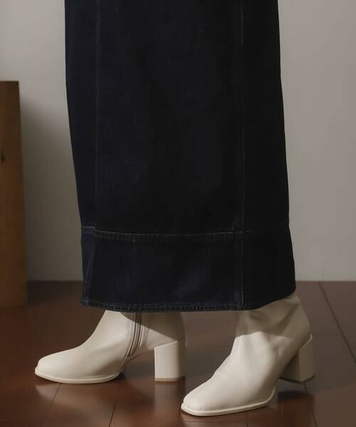 SENSE OF PLACE by URBAN RESEARCH / センスオブプレイス バイ アーバンリサーチ ブーツ（ショート丈） | スクエアトウセンターシームストレッチブーツ | 詳細3