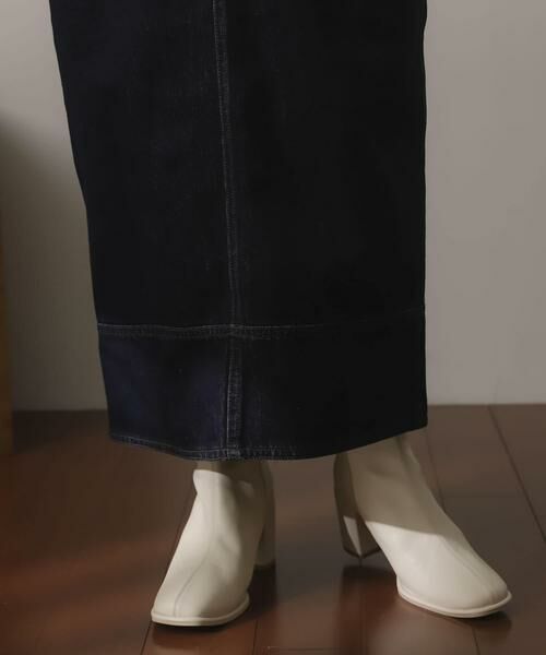 SENSE OF PLACE by URBAN RESEARCH / センスオブプレイス バイ アーバンリサーチ ブーツ（ショート丈） | スクエアトウセンターシームストレッチブーツ | 詳細4