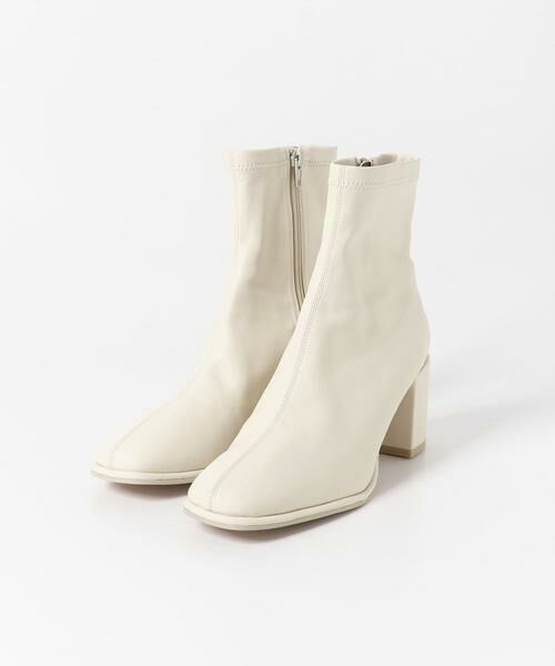 SENSE OF PLACE by URBAN RESEARCH / センスオブプレイス バイ アーバンリサーチ ブーツ（ショート丈） | スクエアトウセンターシームストレッチブーツ | 詳細6