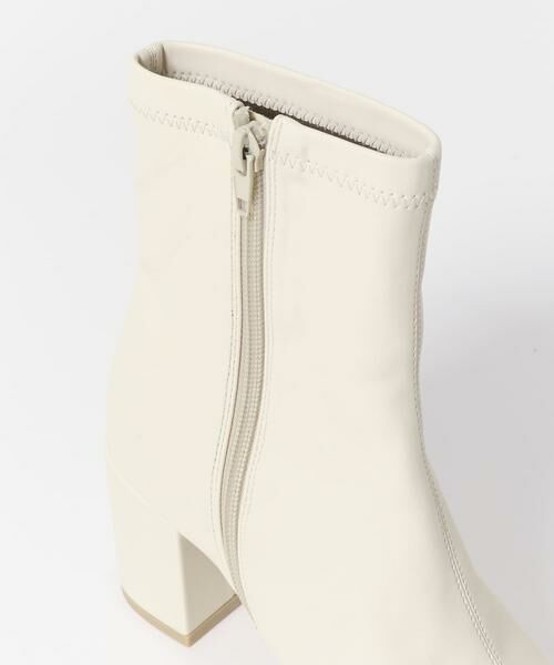 SENSE OF PLACE by URBAN RESEARCH / センスオブプレイス バイ アーバンリサーチ ブーツ（ショート丈） | スクエアトウセンターシームストレッチブーツ | 詳細7