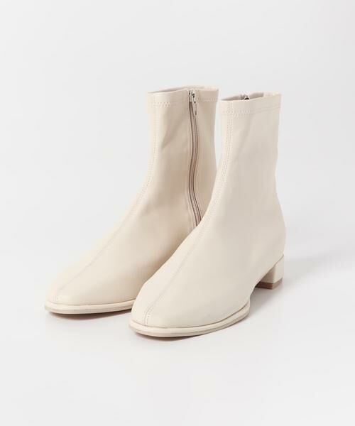SENSE OF PLACE by URBAN RESEARCH / センスオブプレイス バイ アーバンリサーチ ブーツ（ショート丈） | スクエアトウセンターシームストレッチローブーツ | 詳細15