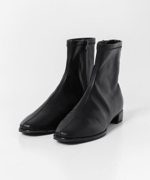 SENSE OF PLACE by URBAN RESEARCH / センスオブプレイス バイ アーバンリサーチ ブーツ（ショート丈） | スクエアトウセンターシームストレッチローブーツ | 詳細30
