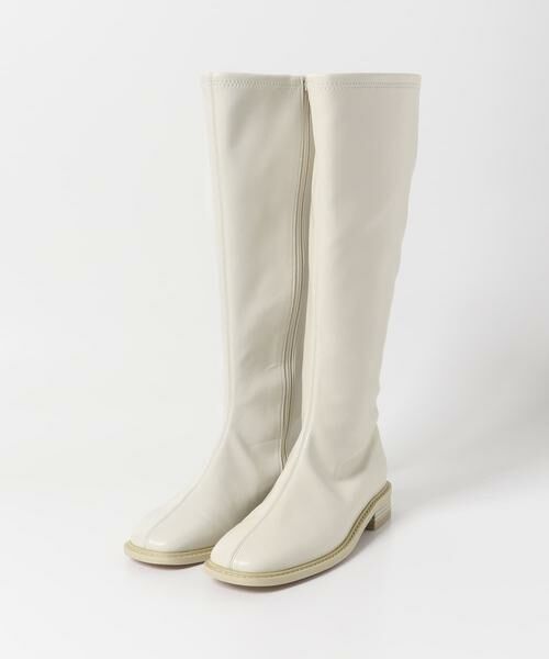 SENSE OF PLACE by URBAN RESEARCH / センスオブプレイス バイ アーバンリサーチ ブーツ（ショート丈） | スクエアトウセンターシームロングブーツ | 詳細9